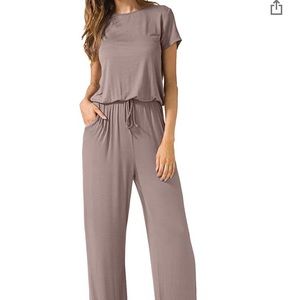 Lounge Dark Khaki Jumpsuit
